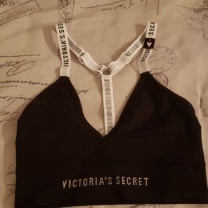 Victoria's secret black unlined bralette